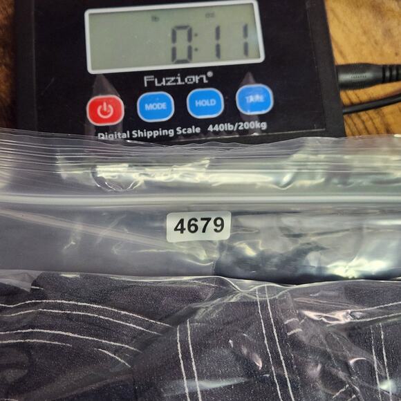 Wilfred Aritzia Paperbag Pants Women L Black Cream Striped Wide Leg Cropped - Picture 15 of 15